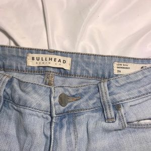 Bullhead Denim Co light wash jeans size 26